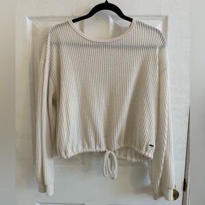 Hollister Waffle Textured Knit Top